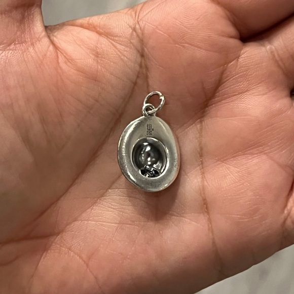 Retired James Avery Firefighter Helmet Charm - Picture 3 of 4